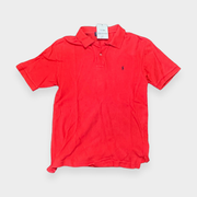 96VINTAGE Ghost-Mannequin — Vintage Ralph Lauren Poloshirt (S)