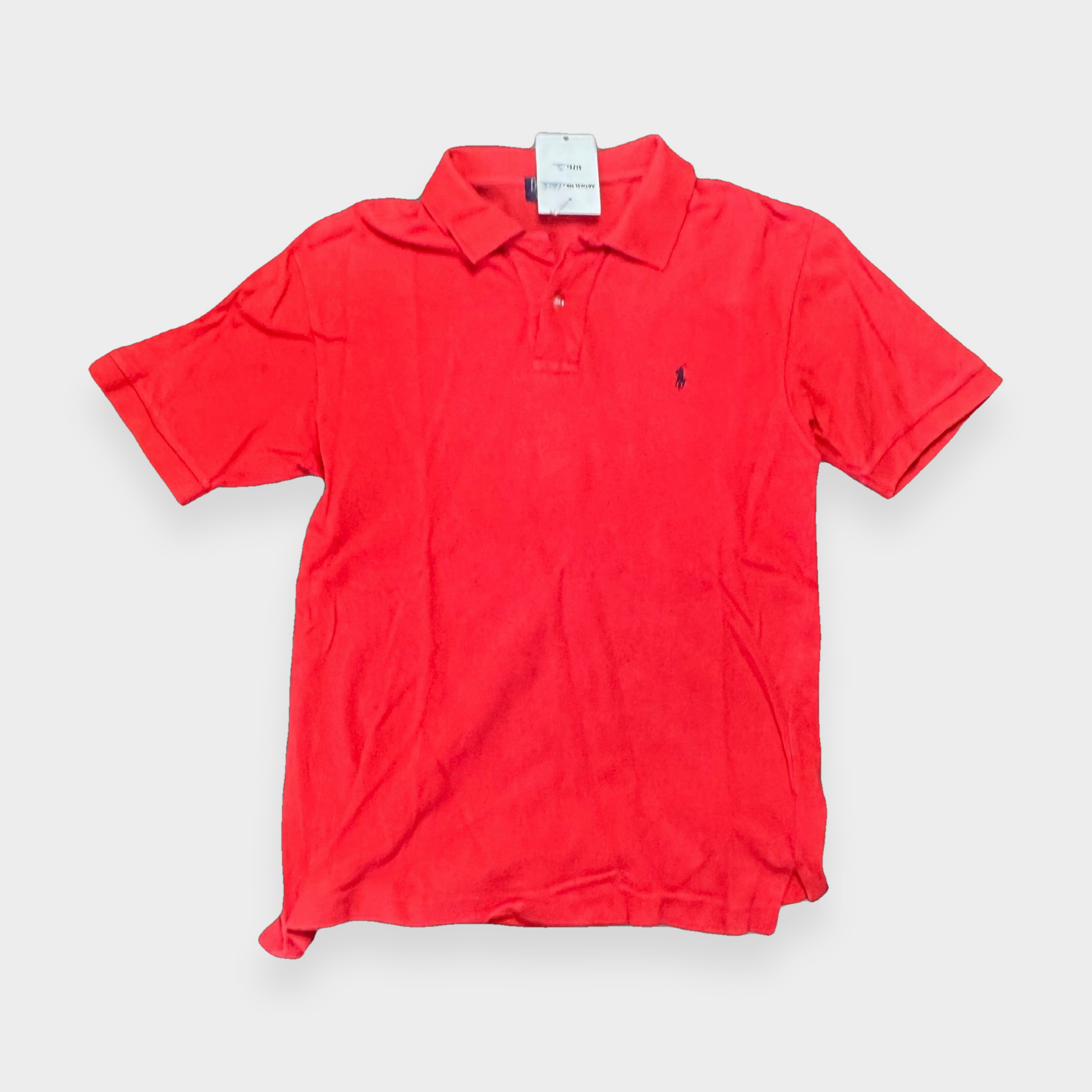 96VINTAGE Ghost-Mannequin — Vintage Ralph Lauren Poloshirt (S)