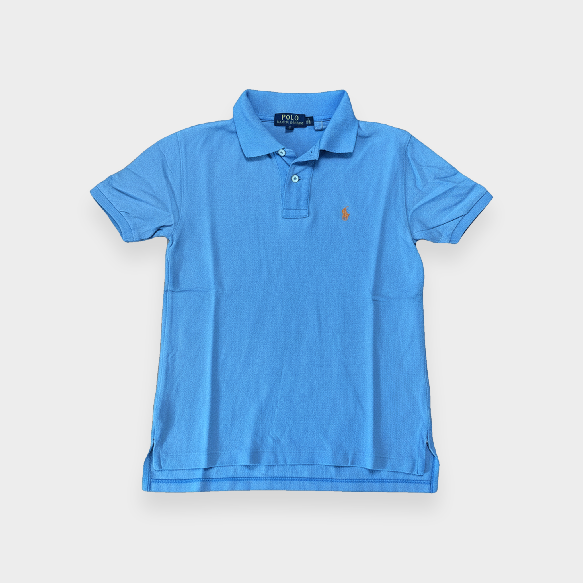 96VINTAGE Ghost-Mannequin — Vintage Ralph Lauren Poloshirt (XS/S)