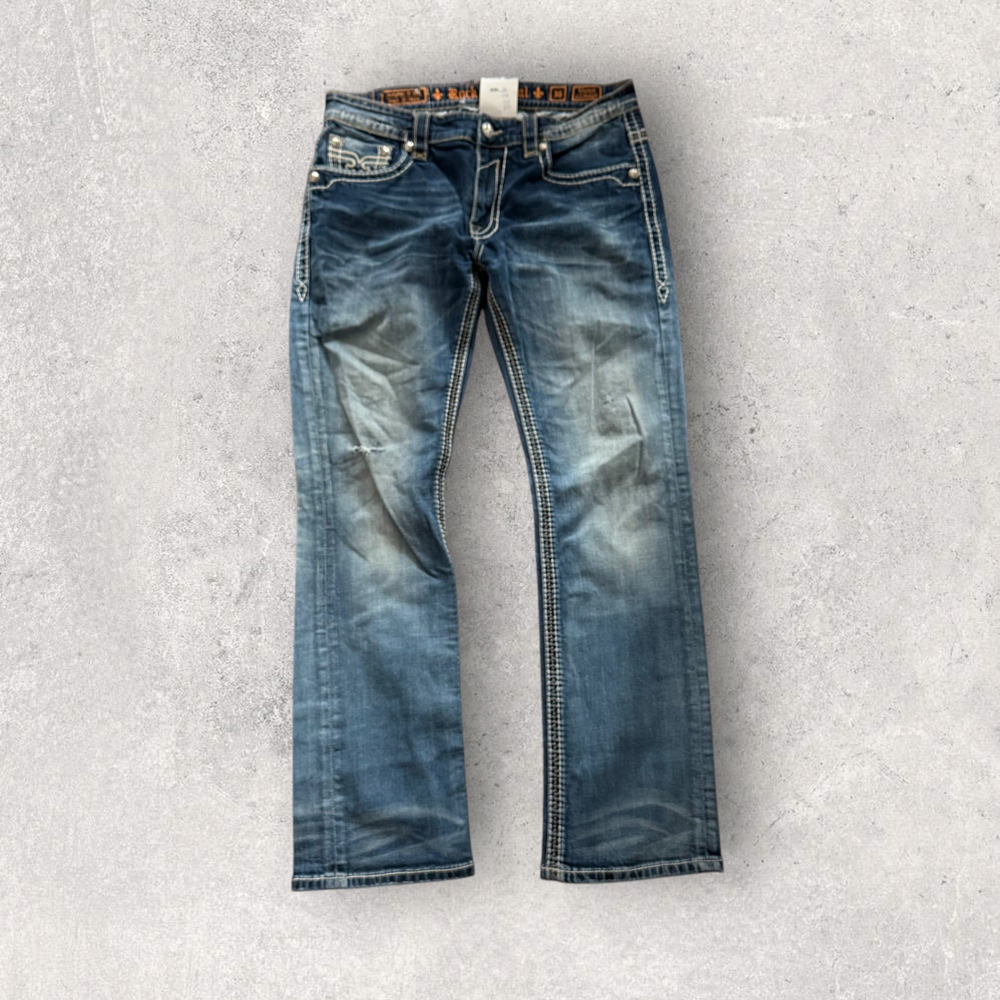 Vintage Rock Revival Jeans (36)