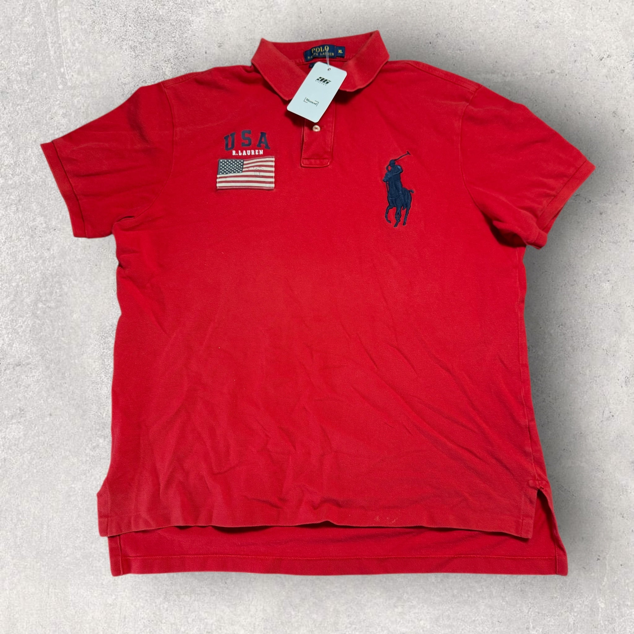 Vintage Ralph Lauren Poloshirt (XL)