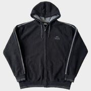 Glattes Liegefoto: Vintage Lonsdale Hoodie (XL) (KI-Aufbereitung, Zustand siehe echte Fotos)