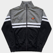 Glattes Liegefoto: Vintage ellesse Trackjacket (S) (KI-Aufbereitung, Zustand siehe echte Fotos)