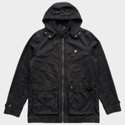 Glattes Liegefoto: Vintage Lyle & Scott Jacket (S) (KI-Aufbereitung, Zustand siehe echte Fotos)