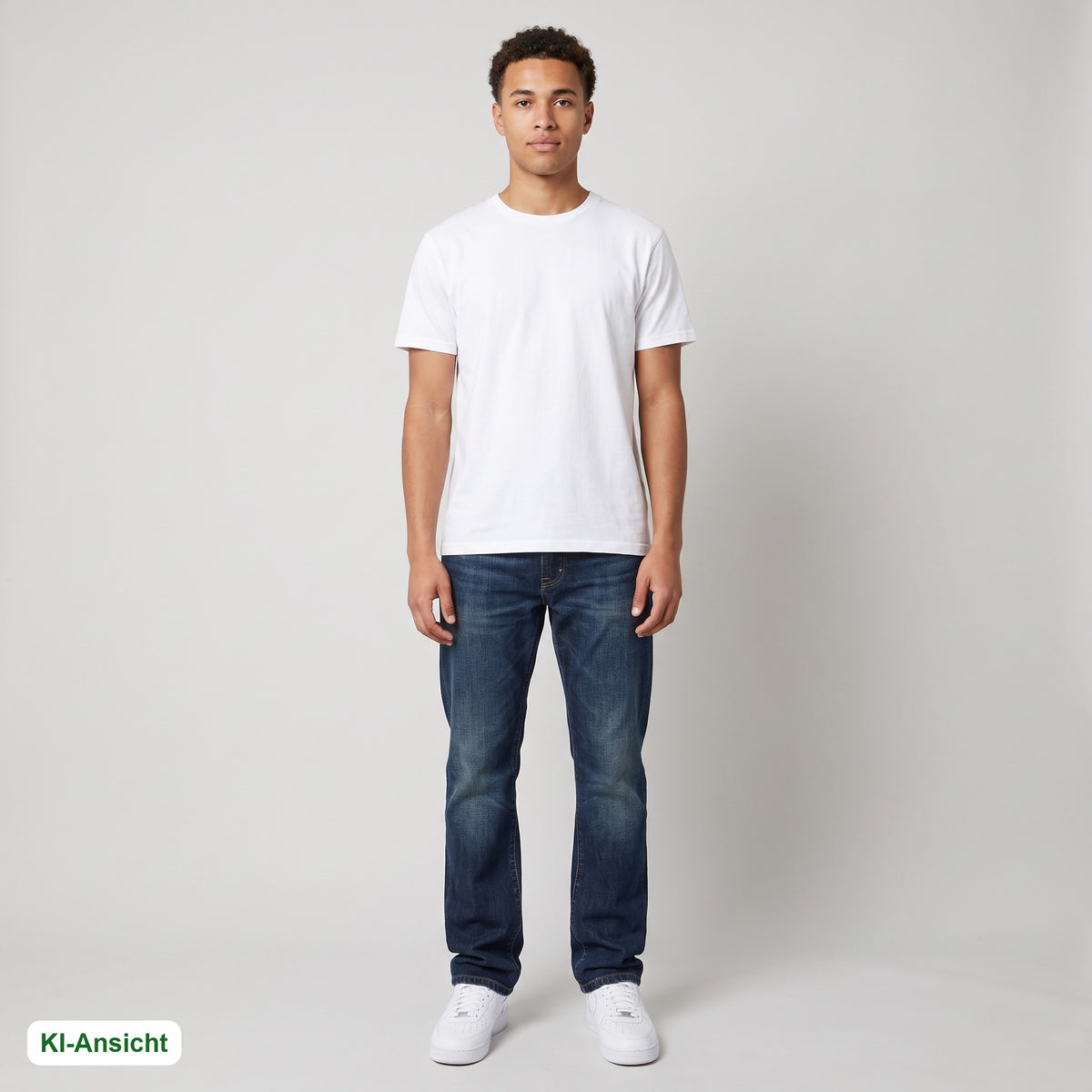 KI-Ansicht: Vintage Carhartt Jeans (W36 L34) getragen (KI-Visualisierung, Zustand siehe echte Fotos)