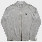 Glattes Liegefoto: Vintage Lyle & Scott Sweater (L) (KI-Aufbereitung, Zustand siehe echte Fotos)