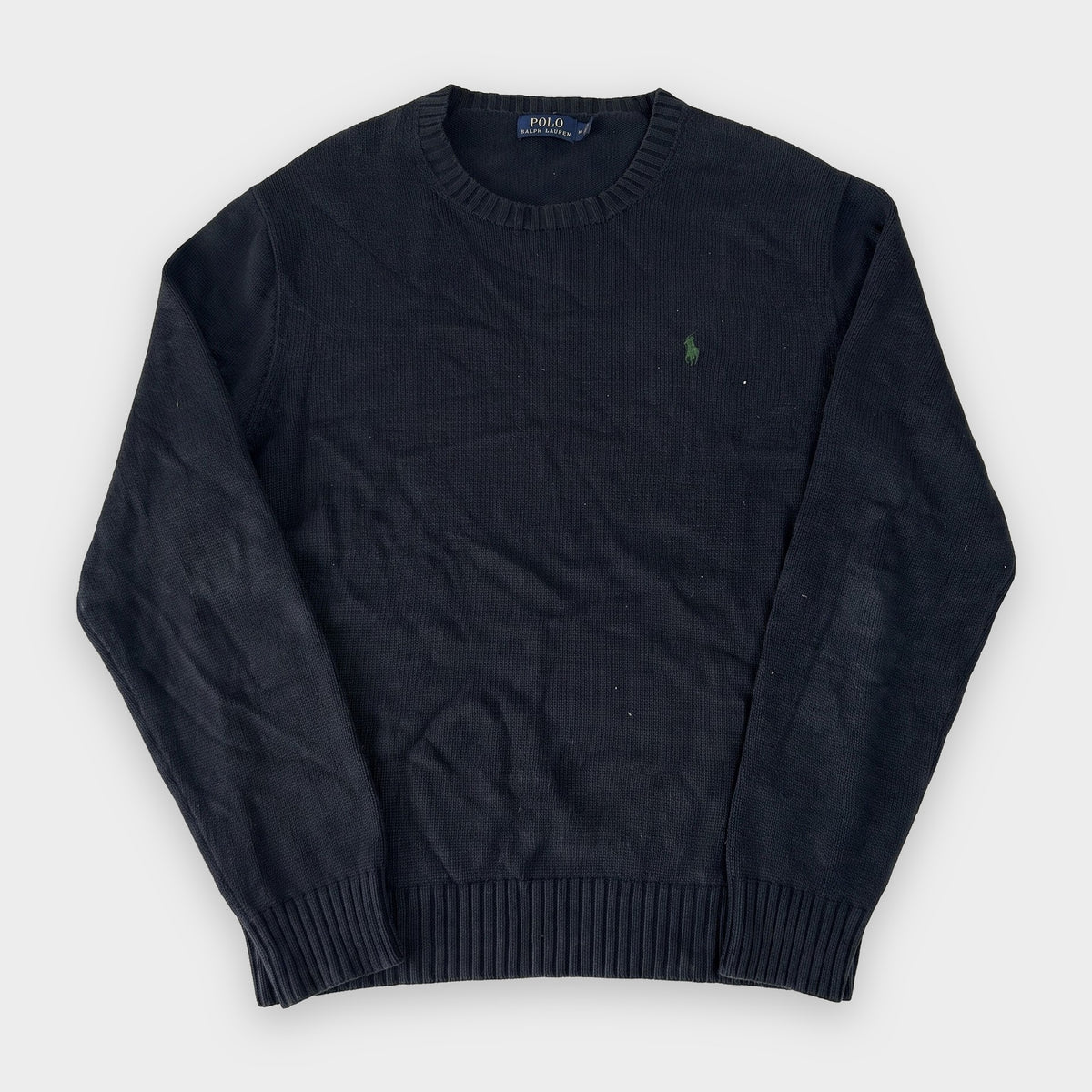 KI-Cover: Vintage Polo Ralph Lauren Sweater (M), aus unseren Fotos geglättet (Zustand siehe echte Fotos)
