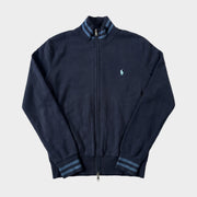 KI-Cover: Vintage Polo Ralph Lauren Zipper (S) (glattes Liegefoto, aus unseren echten Fotos erstellt)